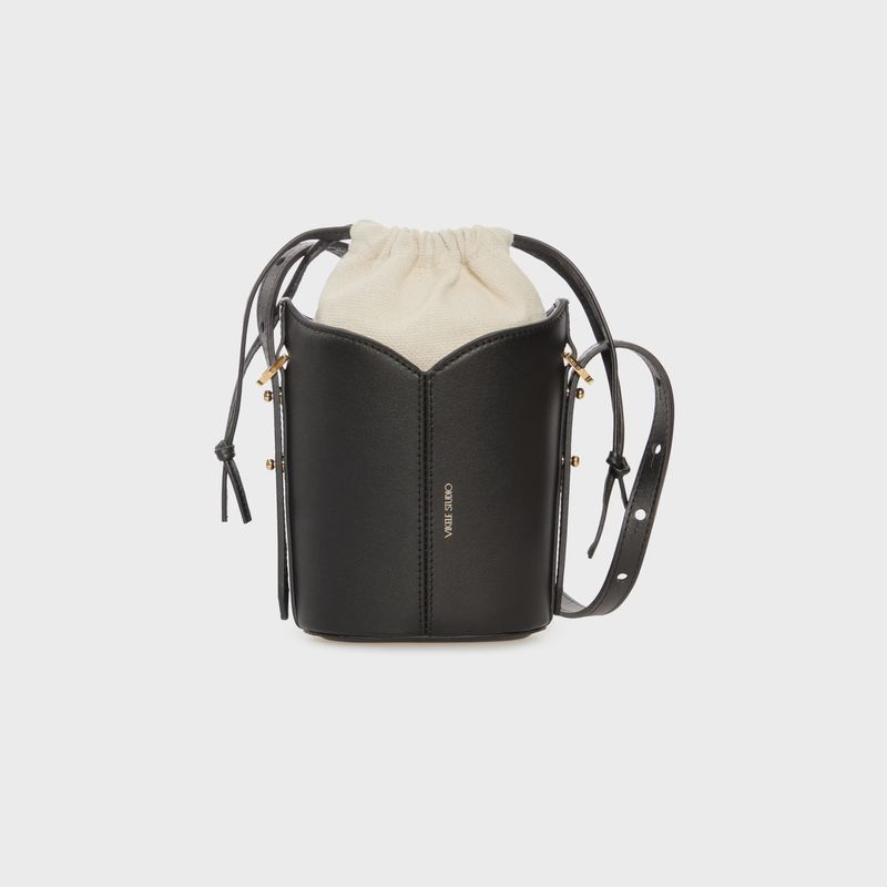 Bag BUCKET mini smooth leather