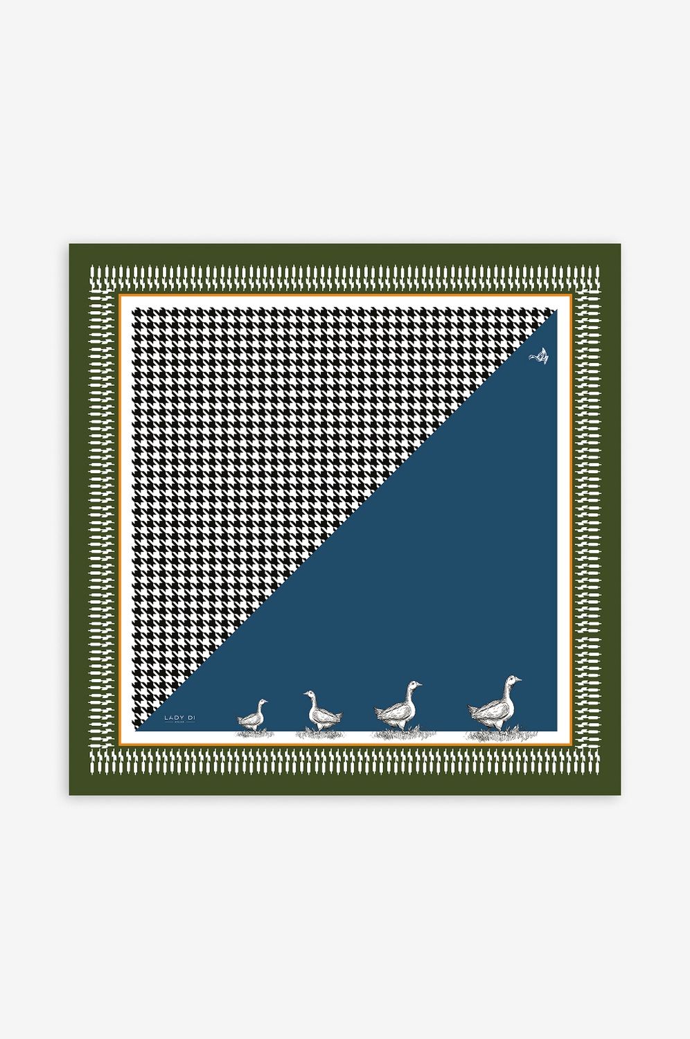 Scarf "Geese"