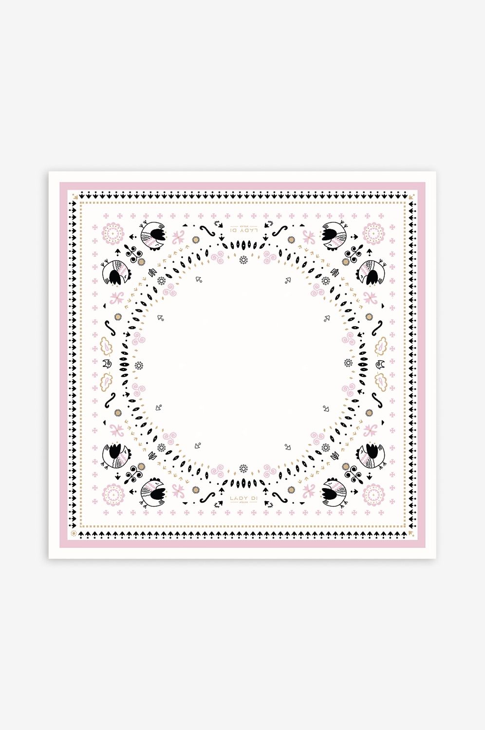 Scarf "Power of Lineage" pink