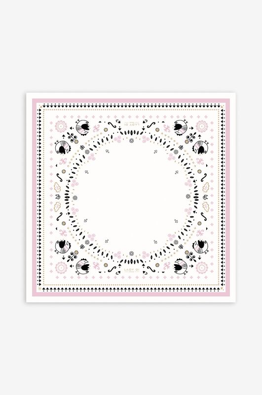Scarf "Power of Lineage" pink