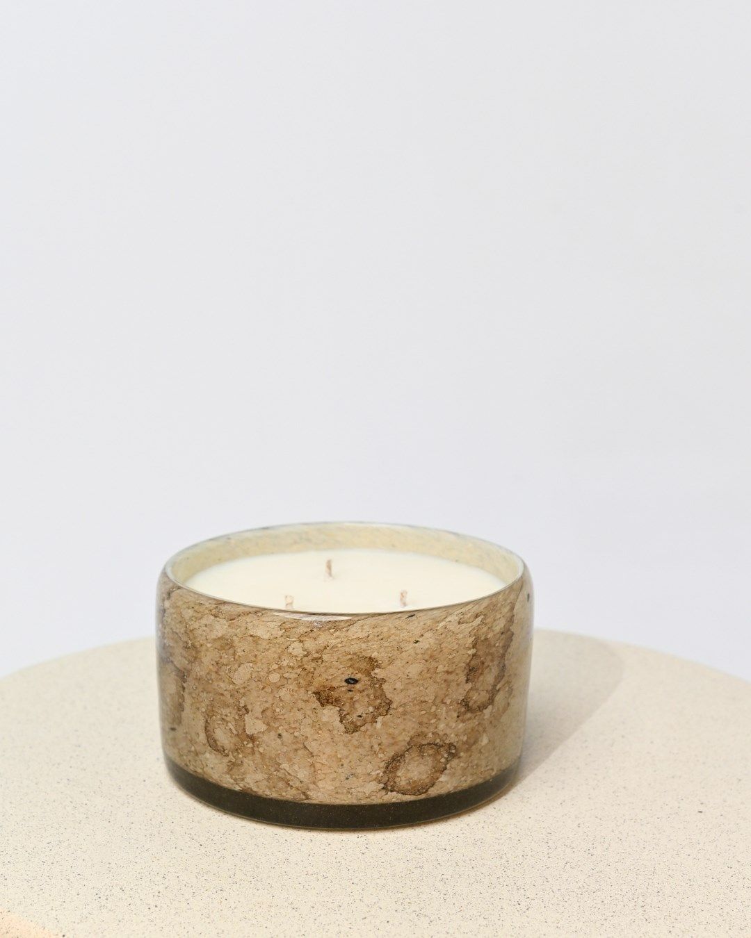 Candle “Grande", Color: Marble