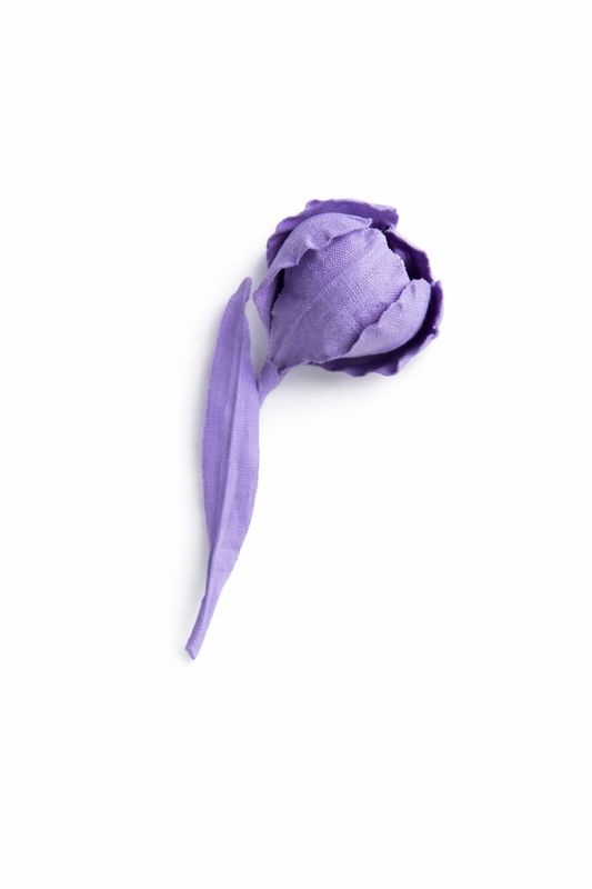 Brooch textile 'Crocus'
