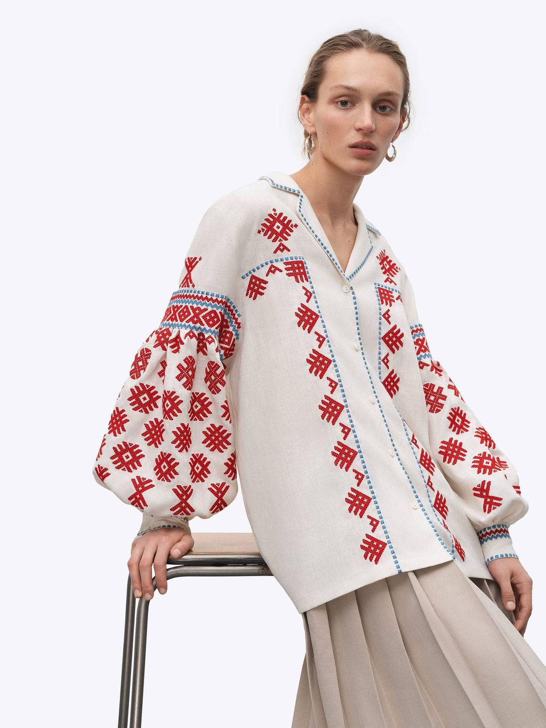 Embroidered shirt Olga Kosach
