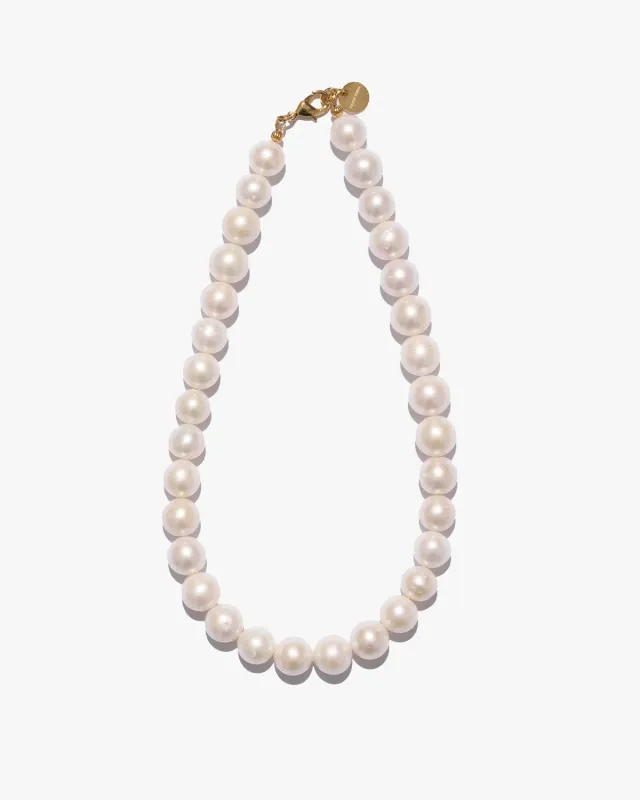 Necklace BASE with large pearls