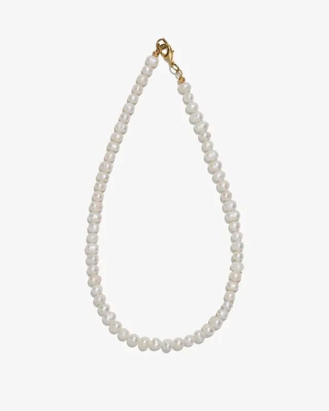 Necklace BASE with medium pearls