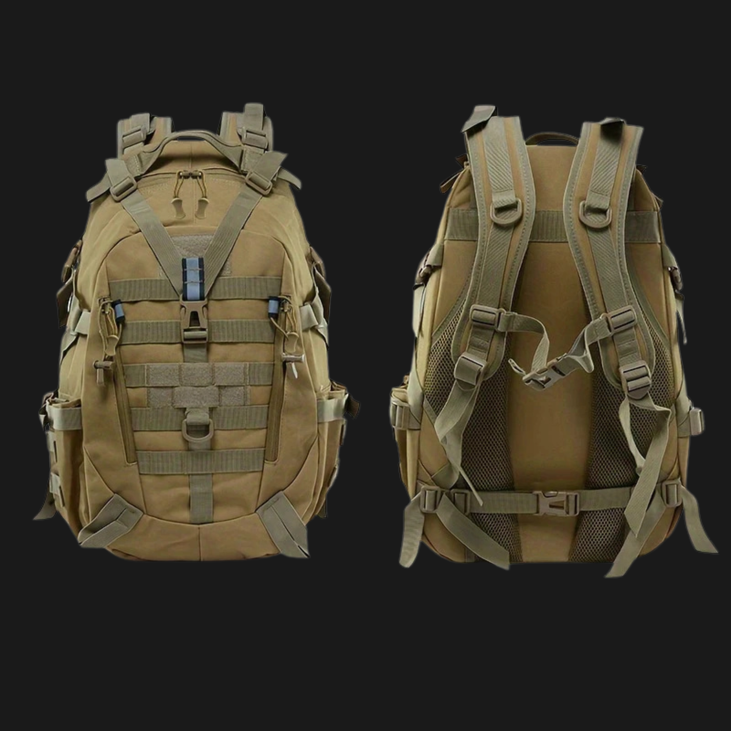 Outdoor-Rucksack mit Reflektor