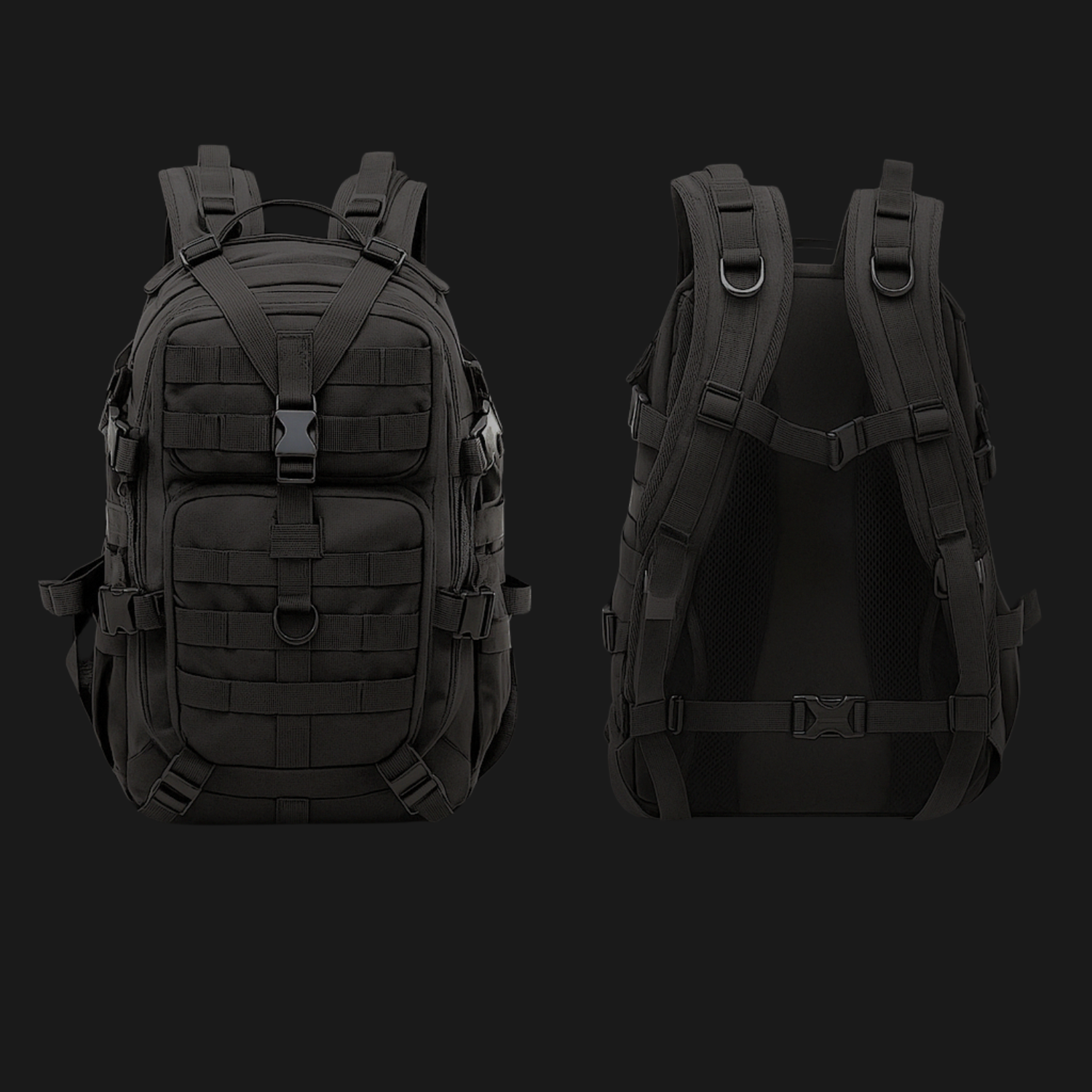 Outdoor-Rucksack mit Reflektor