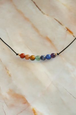 Chakra-Kette mit 7 Steinen