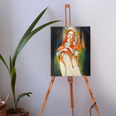 Obraz Dívka a Kolouch 40x60cm