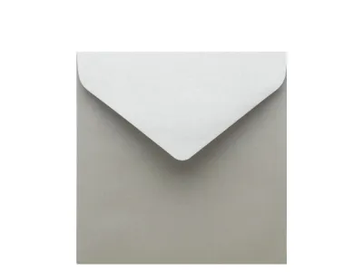 Obálka stříbrná 155x155mm