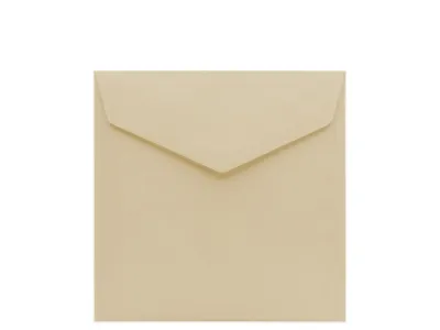 Obálka krémová 155x155mm