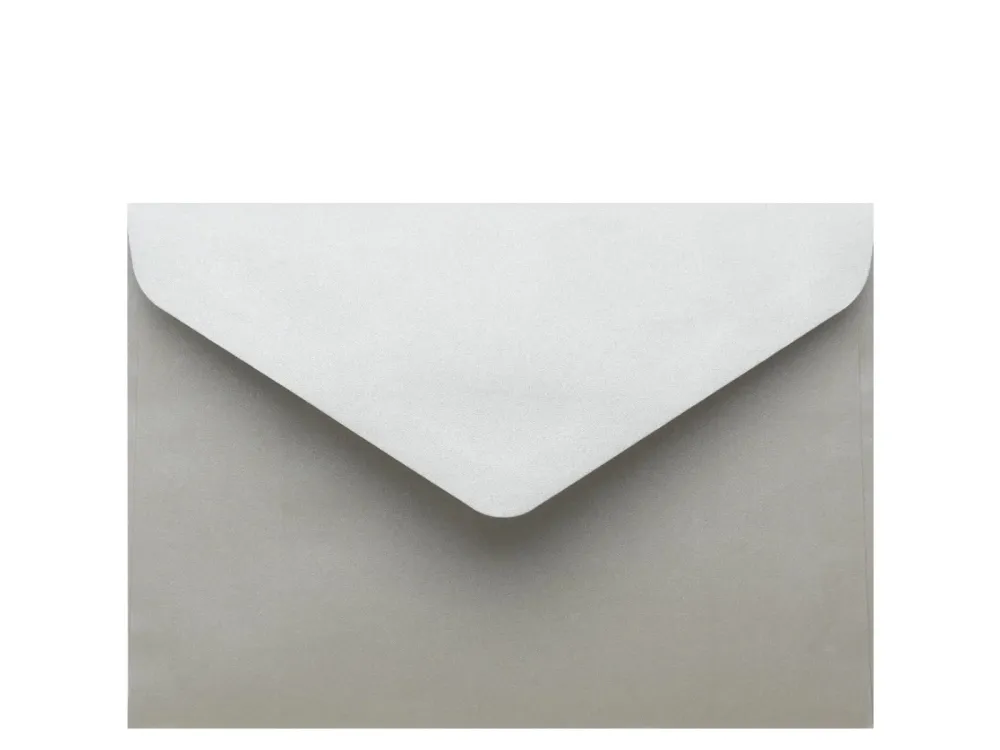 Obálka stříbrná C6/162x114mm