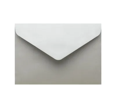 Obálka stříbrná C6/162x114mm