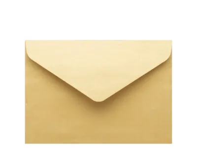 Obálka zlatá C6/162x114mm