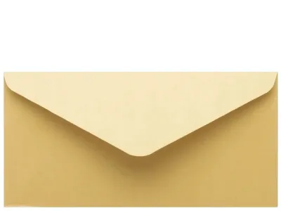 Obálka zlatá 220x110mm