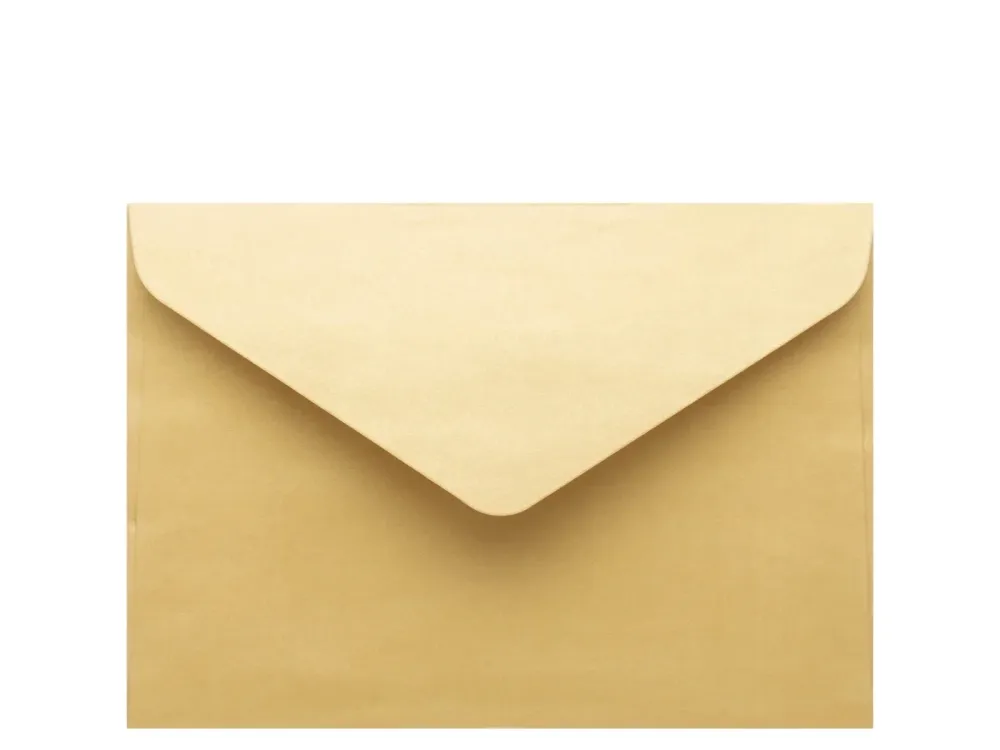 Obálka zlatá 94x62mm