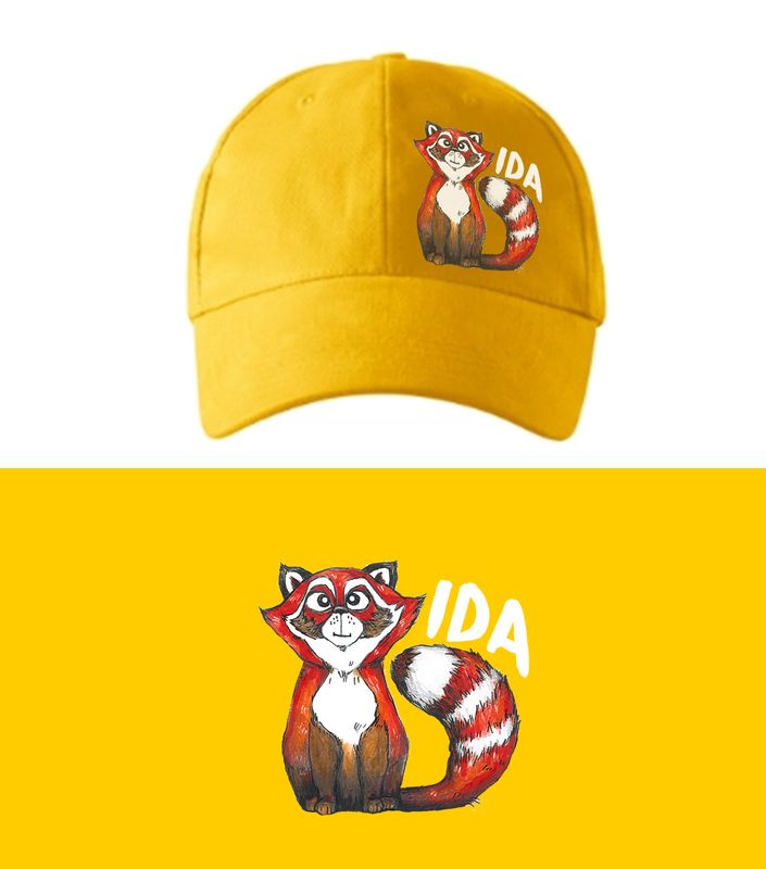 Potisk na textil KIDS KŠILTOVKA_Panda