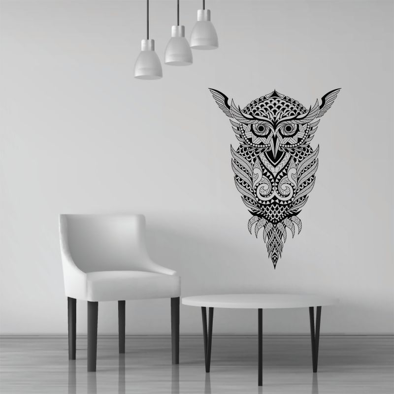 Tapeta tvarová Sova - dvě velikostní varianty