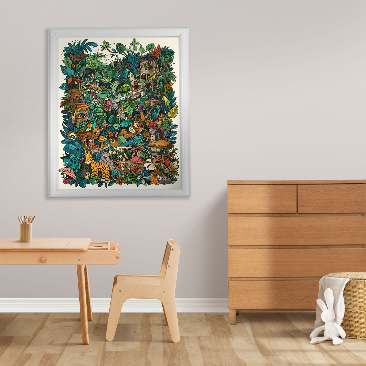 Plakát Jungle 32x40 cm