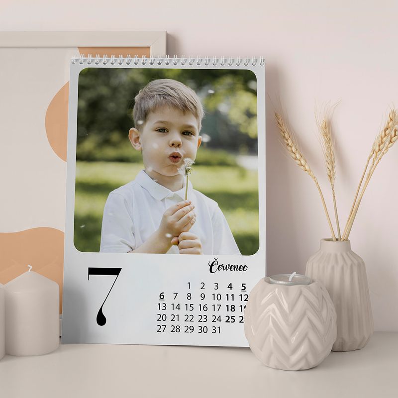 Foto-kalendář nástěnný měsíční 13 stran KAL01