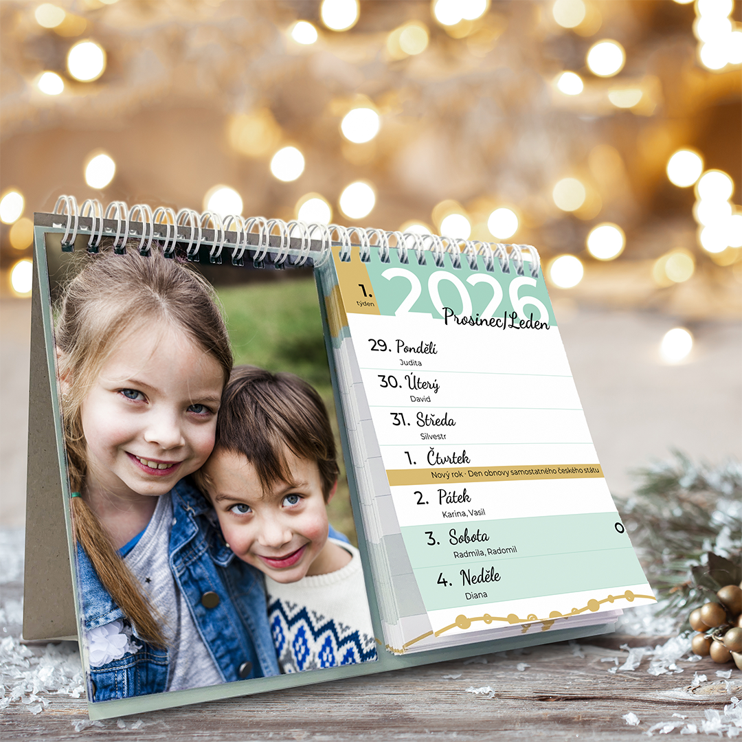 Foto-kalendář stolní týdenní 30 fotografií KAL03