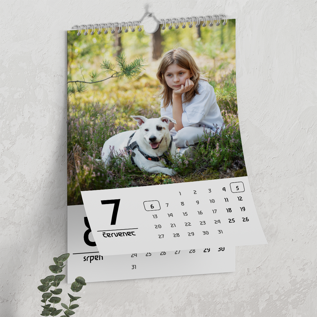 Foto-kalendář nástěnný měsíční 13 stran KAL04