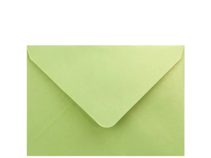 Obálka zelenožlutá 94x62mm