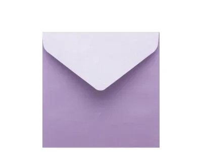 Obálka šeříková 155x155mm