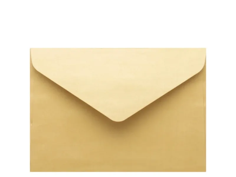 Obálka zlatá 94x62mm