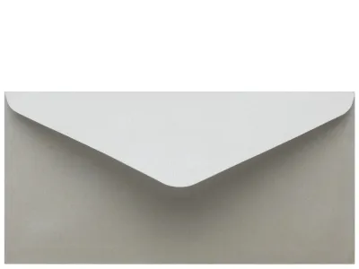 Obálka stříbrná 220x110mm