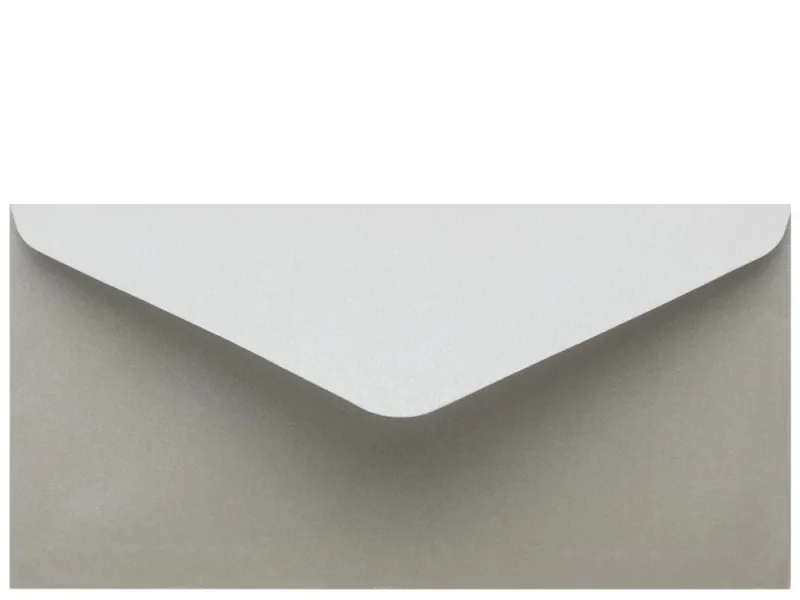 Obálka stříbrná 220x110mm