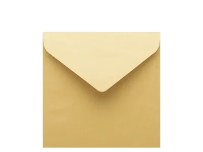 Obálka zlatá 155x155mm