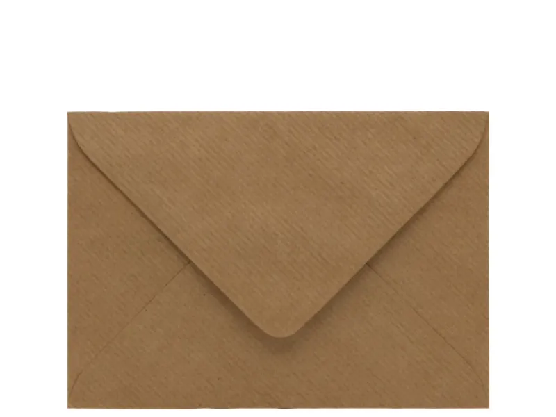 Obálka kraftová/hnědá 94x62mm