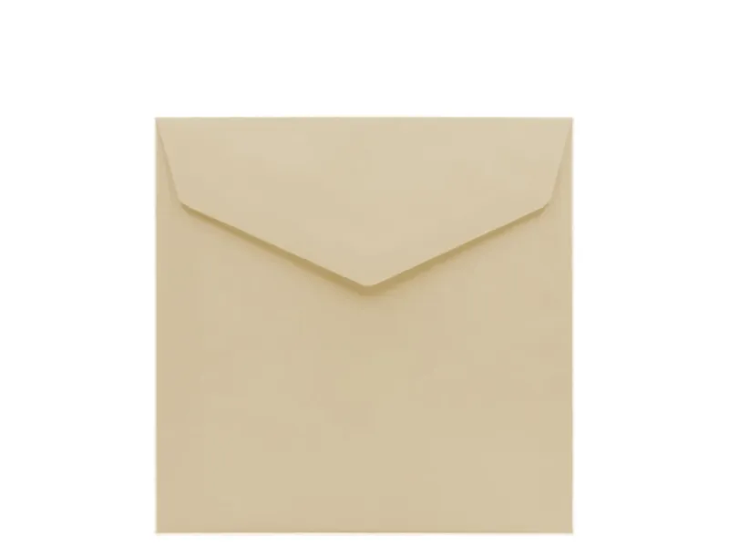 Obálka krémová 155x155mm