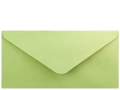 Obálka zelenožlutá 220x110mm