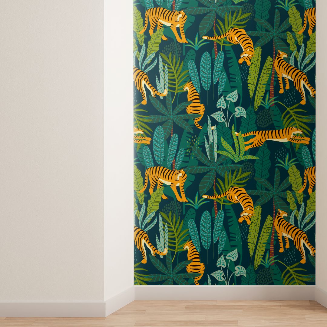 Samolepící Tapeta Tygři. My-Favourite