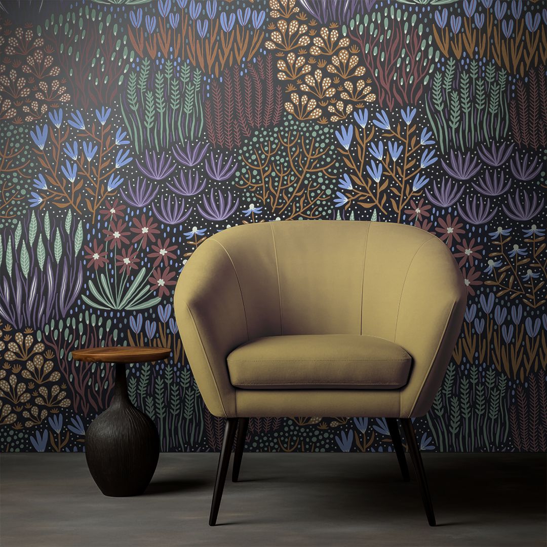 Samolepící Tapeta Květy Abstraktní. My-Favourite