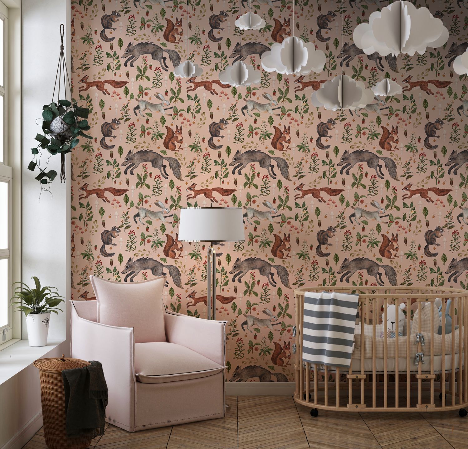 Samolepící  Tapeta Zvířátka z Lesa. My-Favourite