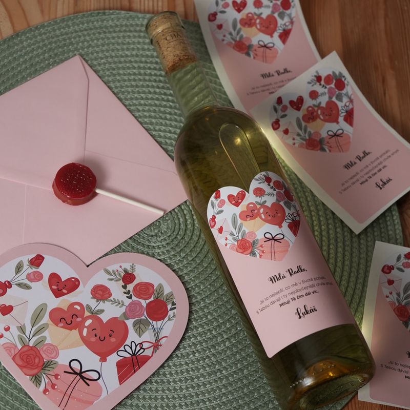 VALENTÝNSKÁ KOLEKCE LOVELY HEARTS