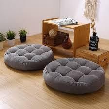 Velvet floor cushion (2 pcs)