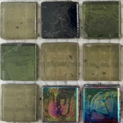 Moss Green Mix - 15 mm