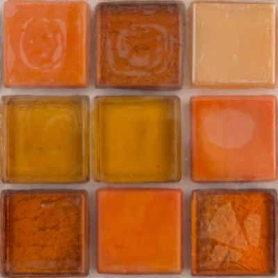 Orange Mix - 15 mm