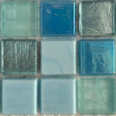 Turquoise Mix - 15 mm