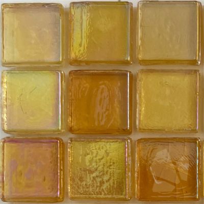 Honey Yellow Iridescent - 15 mm