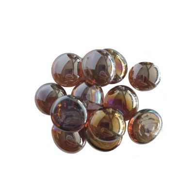 Glasnuggets Amber Iridescent