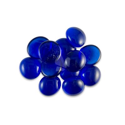 Glassnuggets Dark Blue Transparant