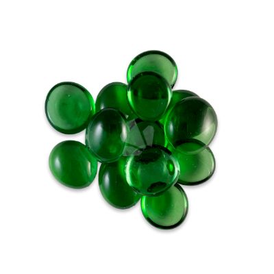 Glassnuggets Green Transparant