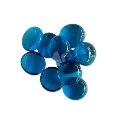 Glassnuggets Turquoise Transparant