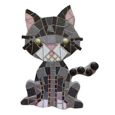 DIY Grey Cat