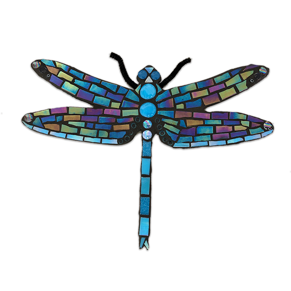 Mosaic Kit Dragonfly Blue